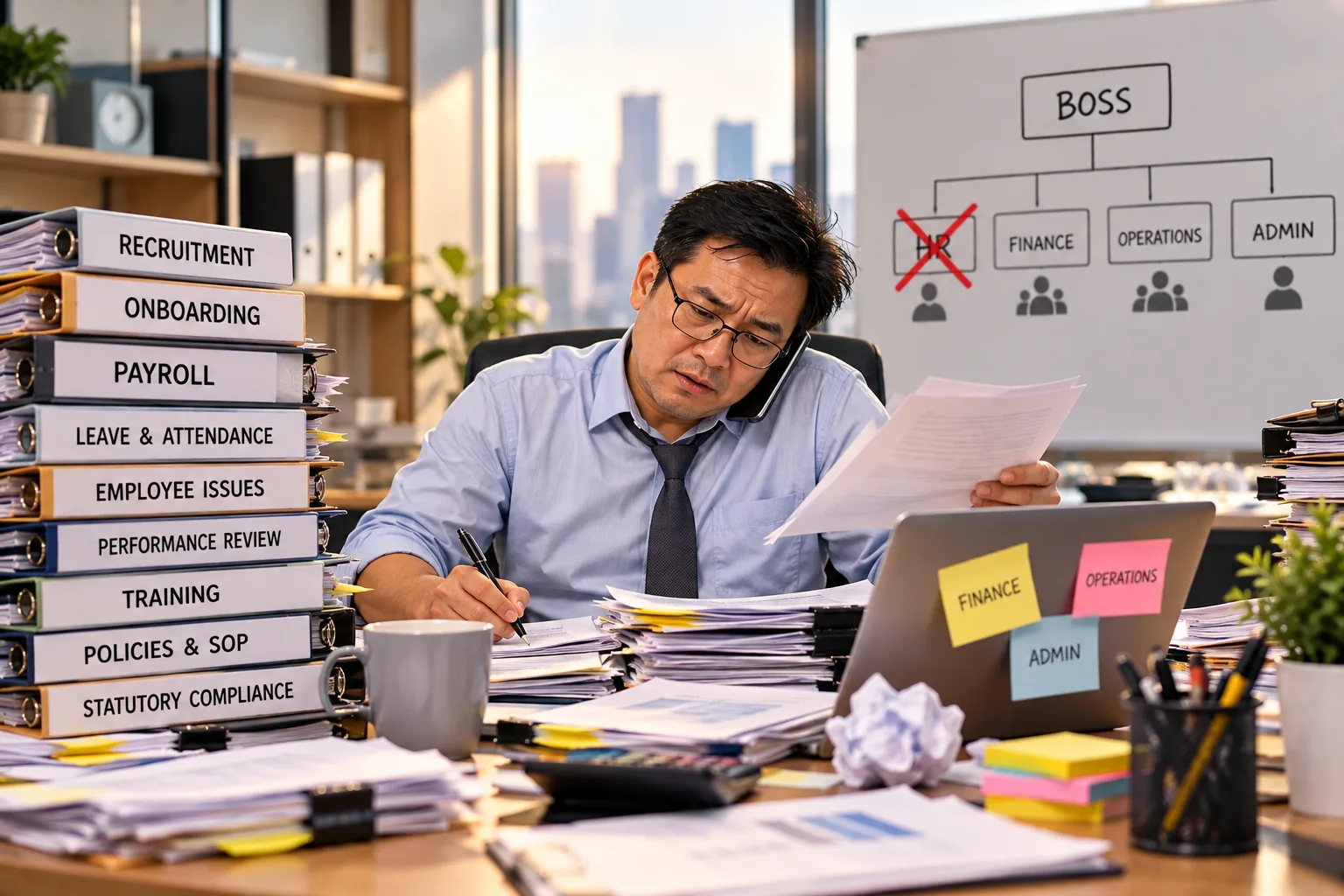 HR Myth#5: “HR is the boss's job...we don't need a dedicated person."